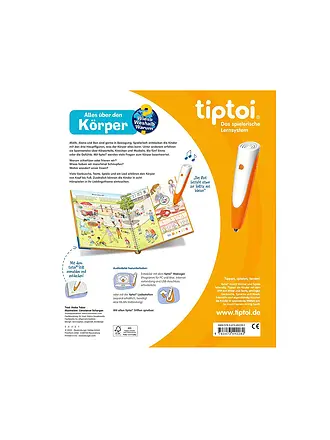 RAVENSBURGER | TIPTOI  Wieso Weshalb Warum -  Alles über den Körper | 
